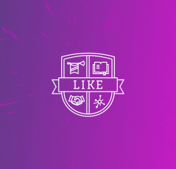 Логотип компании Лайк Центр