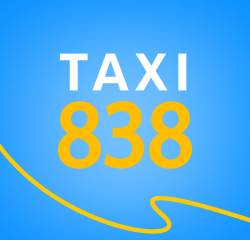 Такси 838 Логотип(logo)