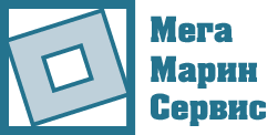 Логотип компании Мега Марин Сервис
