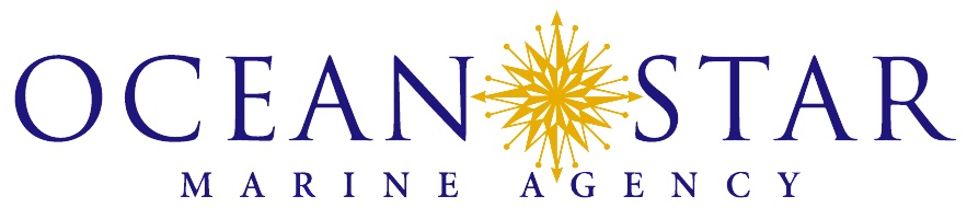 Морская агентство оушн стар - OCEAN STAR Логотип(logo)
