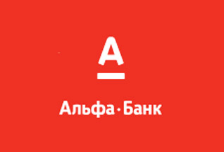 Логотип компании Альфа-Банк (Alfa-Bank)