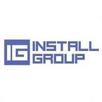 Охрана объектов Install Group Логотип(logo)