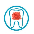 Логотип компании Троянда, стоматология