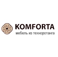 Логотип компании Украинское производство плетеной мебели KOMFORTA
