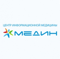 Логотип компании Медин, центр информационной медицины