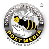 Курьерская служба доставки Post Media Логотип(logo)