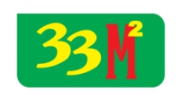 Супермаркет 33 квадратных метра Логотип(logo)