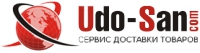 Логотип компании udo-san.com - сервис зарубежных покупок