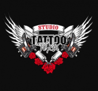 Логотип компании VEAN TATTOO - сеть тату-студий и тату-салонов