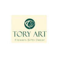 Логотип компании TORY ART доставка цветов