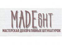 Логотип компании MADEsht мастерская декоративных штукатурок
