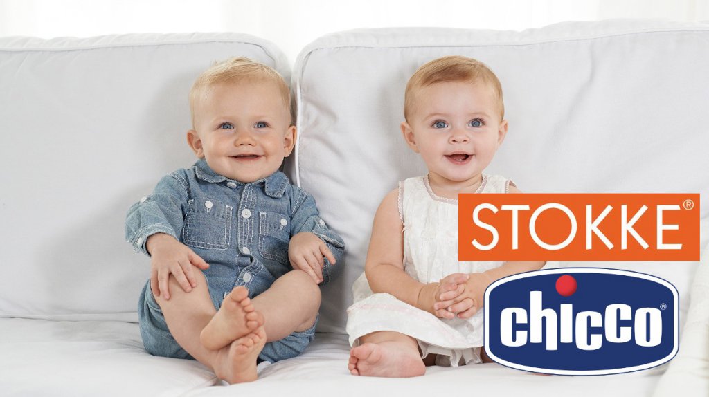 Логотип компании Ремонт детских колясок Stokke и Chicco в Киеве
