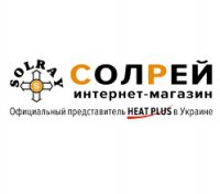 Логотип компании SOLRAY.UA интернет магазин инфракрасного отопления HEAT PLUS