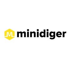 Логотип компании Минидигер (minidiger)