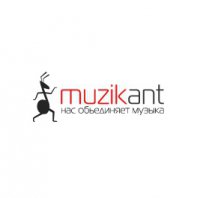 Логотип компании muzikant.ua музыкальный магазин