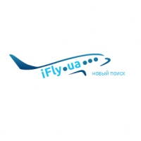 Логотип компании IFLY.UA онлайн бронирование авиабилетов
