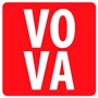 Логотип компании VOVA доставка продуктов питания
