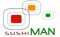 Сушиман Оn-line суши-бар Логотип(logo)