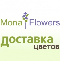 Интернет-магазин цветов MonaFlowers Логотип(logo)