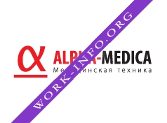 Логотип компании Альфа-Медика Северо-Запад