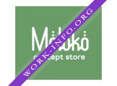 Логотип компании kids concept store Moloko