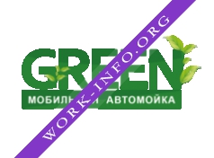 GREEN мобильная автомойка Логотип(logo)