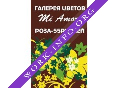 Логотип компании Галерея цветов Mi Amor