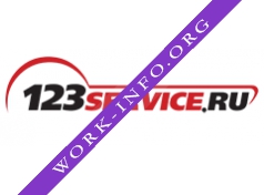 123 Сервис Логотип(logo)