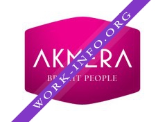 Логотип компании Akmera Bright People