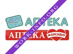 Аптечная сеть Максавит и 36,7 Логотип(logo)