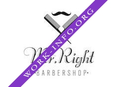 Barbershop Mr. Right Логотип(logo)