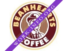 Логотип компании BEANHEARTS COFFEE
