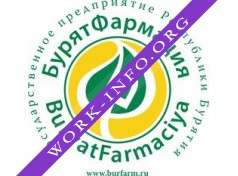 Логотип компании Бурят-Фармация, Государственное предприятие Республики Бурятия