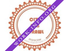 Тур по барам Москвы City Pub Crawl Moscow Логотип(logo)