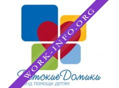 ДетскиеДомики, фонд помощи детям Логотип(logo)