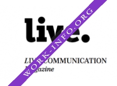LIVE Communication Magazine Логотип(logo)
