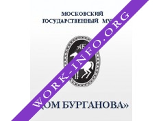 Московский Государственный музей Дом Бурганова, ГБУК Логотип(logo)