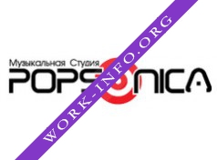 Popsonica, вокальная студия Логотип(logo)