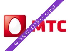 Логотип компании МТС (Мобильные ТелеСистемы)