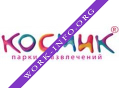 Логотип компании Космик - сеть развлекательных комплексов