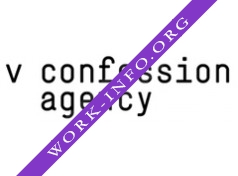 Vconfession.agency продюсерское агентство Логотип(logo)