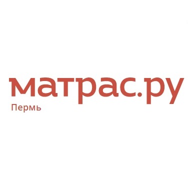 Логотип компании Матрас.ру - матрасы и спальная мебель в Перми