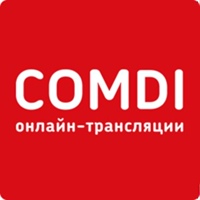 Логотип компании COMDI - Организация онлайн трансляций